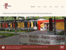 Tablet Screenshot of emr-realschule.de